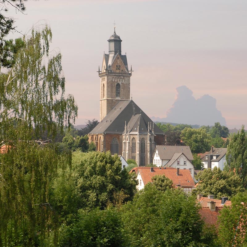 Blick auf die Kilianskirche